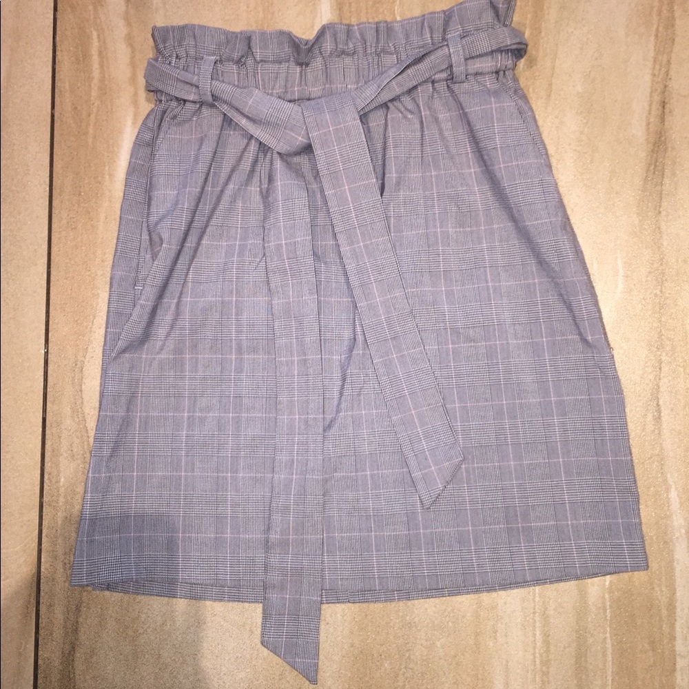 Plaid skirt